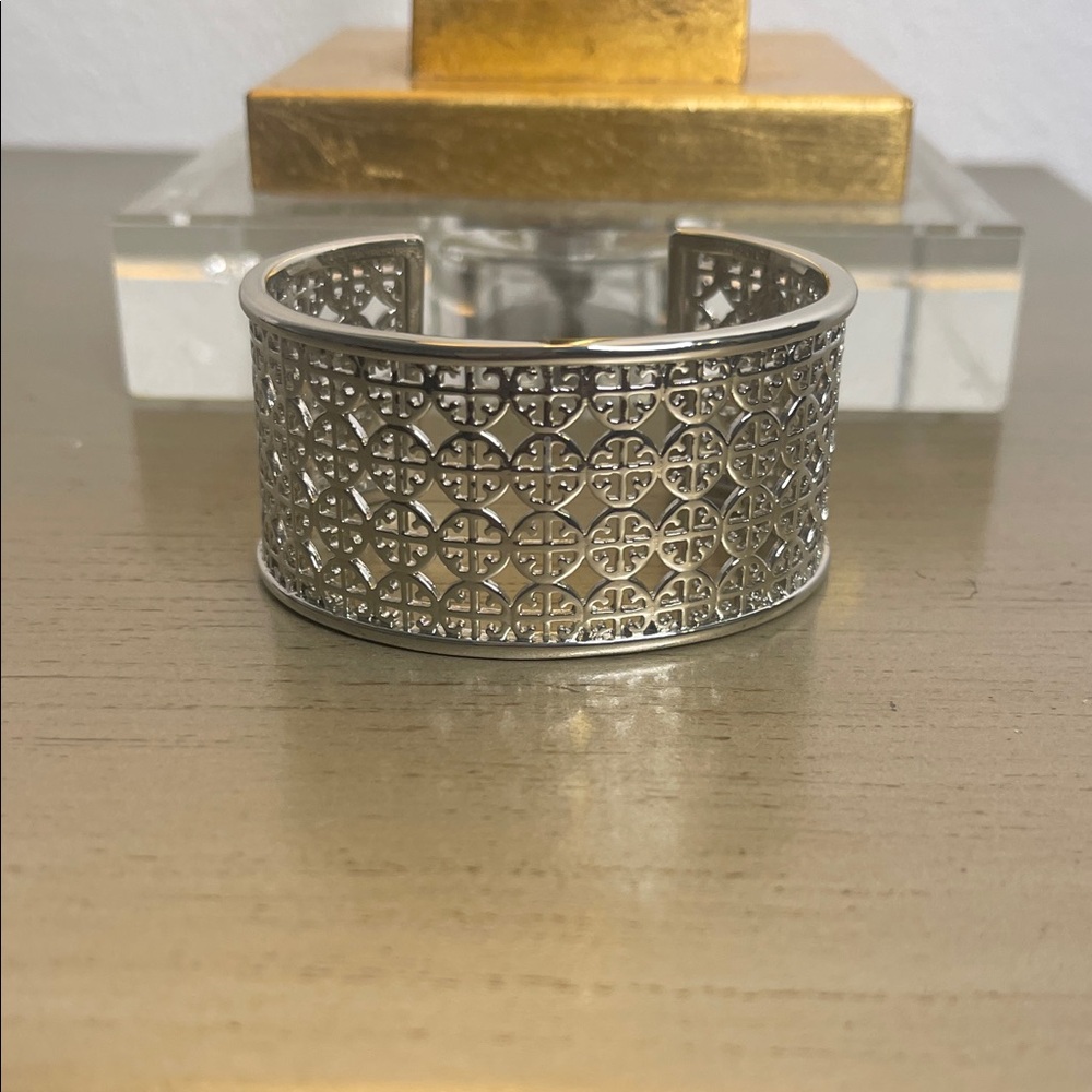 Tory Burch Silver Cuff Bracelet
